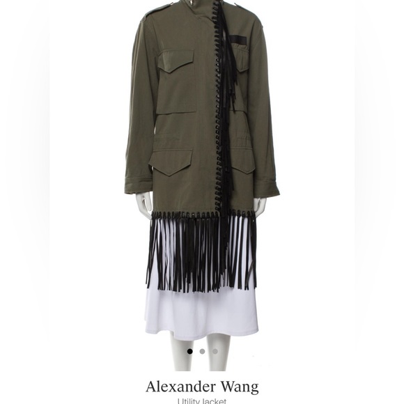 Alexander Wang fringe jacket - Picture 1 of 8
